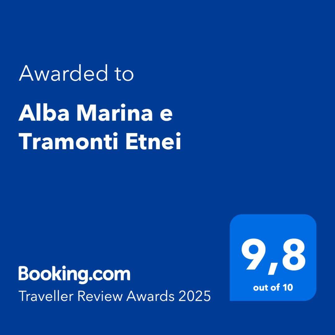 Alba Marina E Tramonti Etnei Lägenhet Riposto Exteriör bild